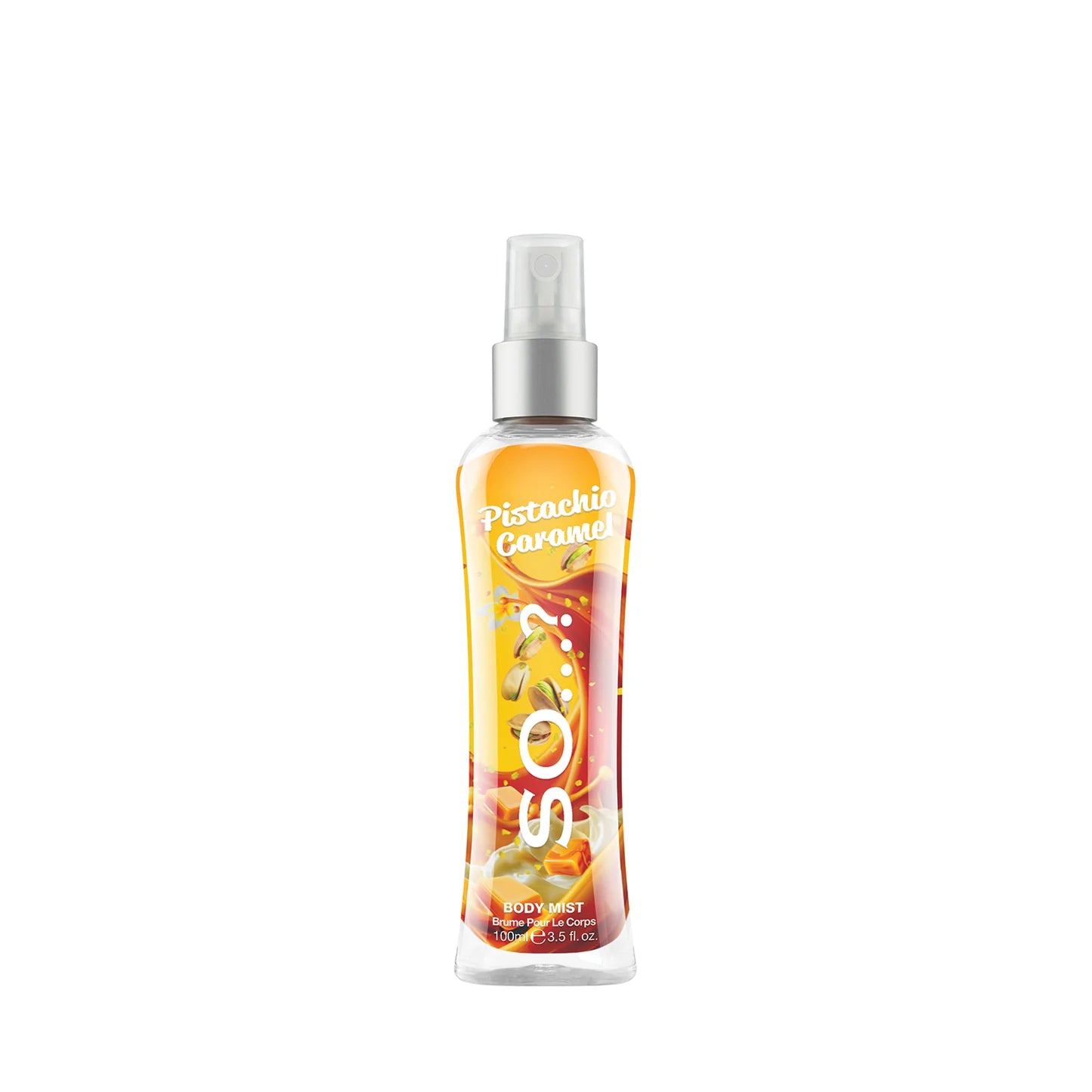 SO...?FRAGRANCE  Body Mist PISTACHIO CARAMEL 100ml