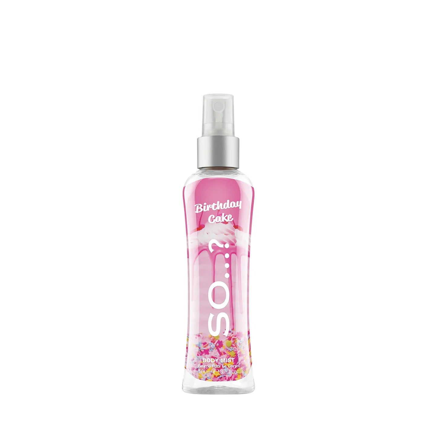 SO...?FRAGRANCE  Body Mist BIRTHDAY CAKE 100ml