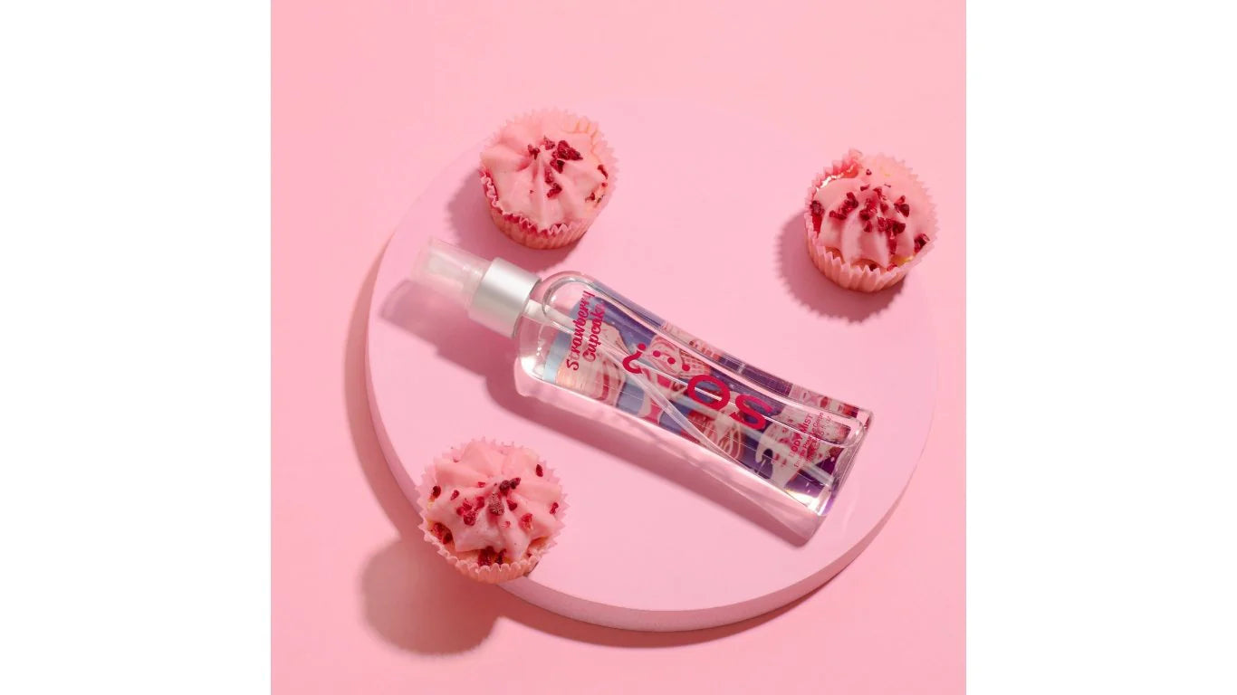 SO...?FRAGRANCE  Body Mist STRAWBERRY CUPCAKE 100ml