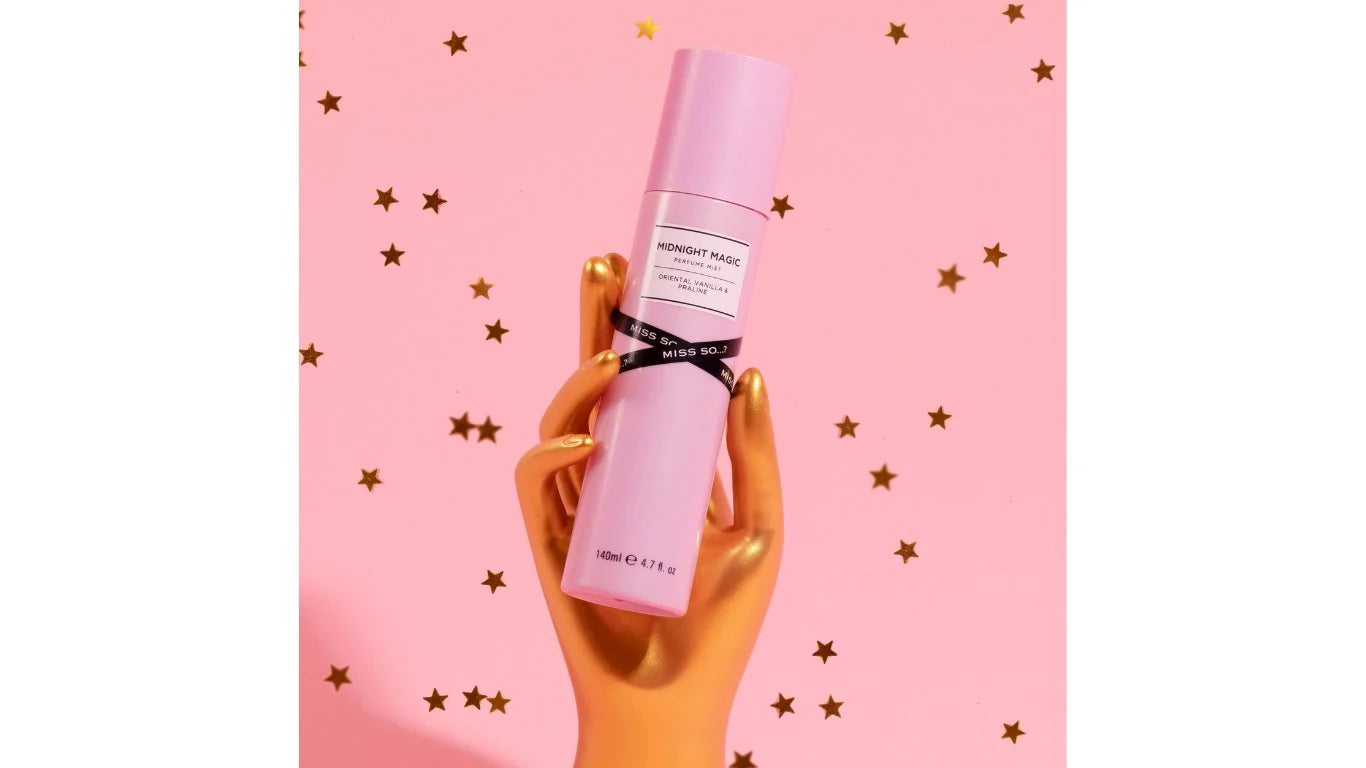 SO...?FRAGRANCE  Miss SO MIDNIGHT MAGIC perfume mist 140ml