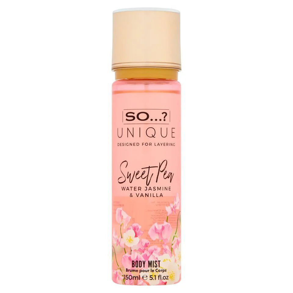 SO...?rfragrance  UNIQUE Sweet Pea 150ml acqua profumata per il corpo